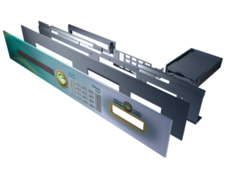 MLG Faceplate Assembly rendering illustration